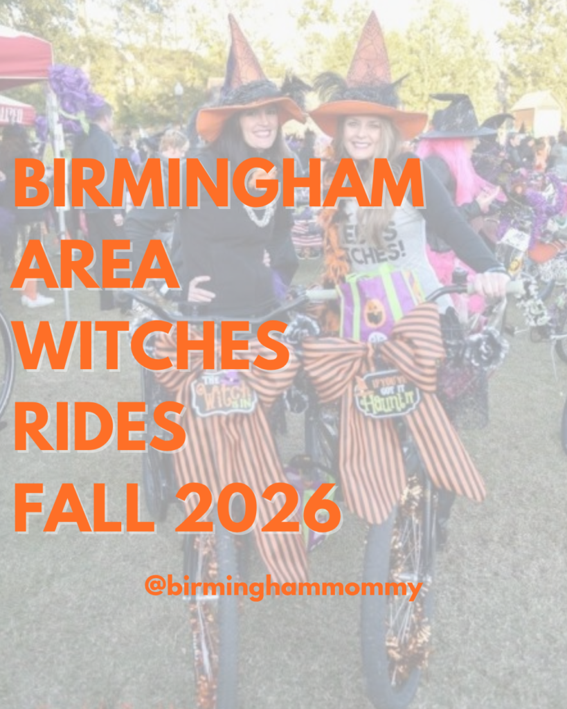Birmingham Area Witches Rides - Fall 2026 - Birmingham Mommy